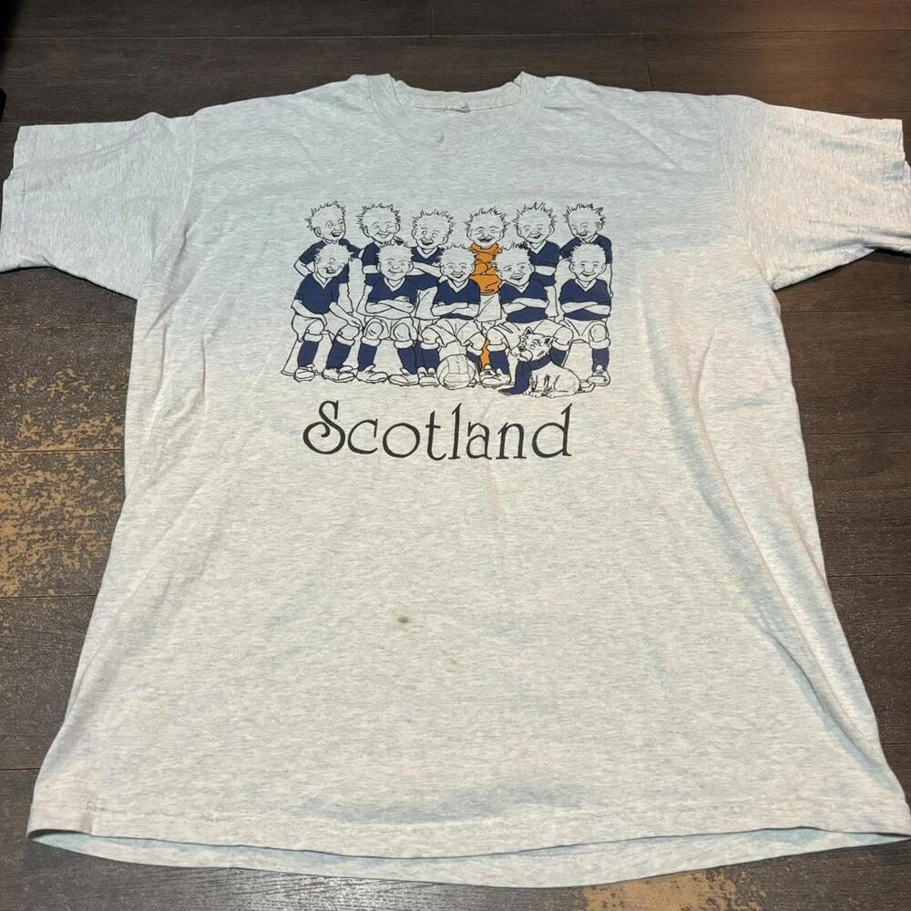 Vintage If Its No Scottish Its Crap Soccer T Shirt